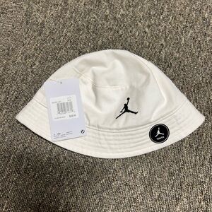Jordan Jumpman Big Kids Boys Youth Bucket Hat - White **NEW**